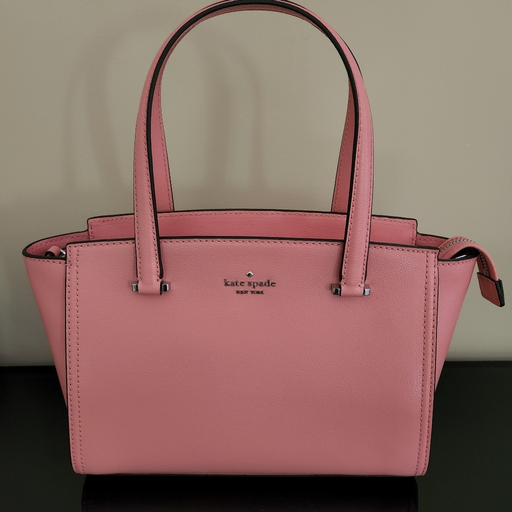 NWT Kate Spade Small Geraldine, Sunset Haze. Pink Cross Body Purse